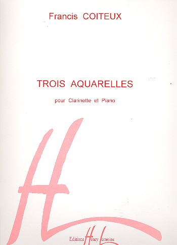 3 Aquarelles pour clarinette et piano