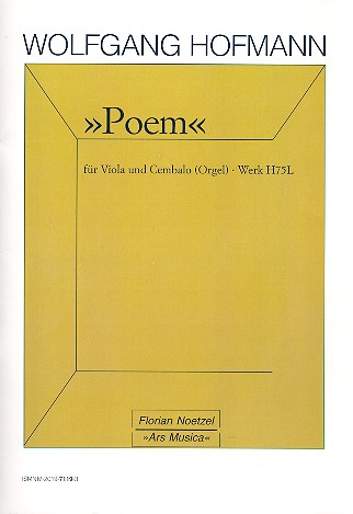 Poem Werk H75L für Viola und Cembalo (Orgel)