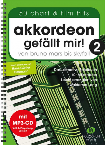 Songbook für Akkordeon Akkordeon gefällt mir 2
