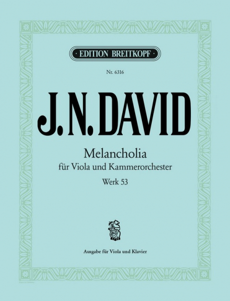 Melancholia op.53 für Viola und Klavier
