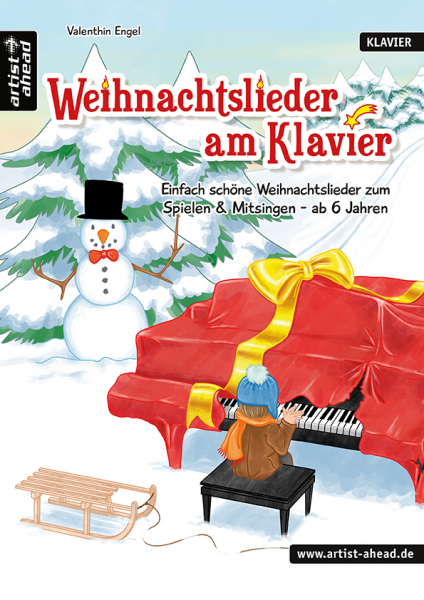 Weihnachtslieder am Klavier für Klavier (mit Text)