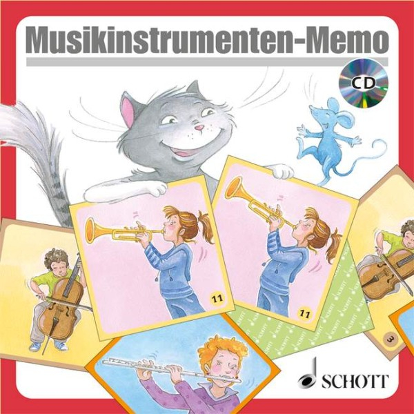 Musik-Memo MUSIKINSTRUMENTEN MEMO MIT DEM MUSIKATER