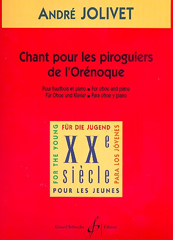 Chant pour les piroguiers de l&#039;Orénoque pour hautbois et piano