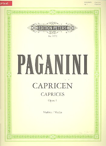 Spielstücke 24 Capricen op.1