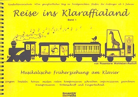 Reise ins Klaraffialand Band 1 für Klavier