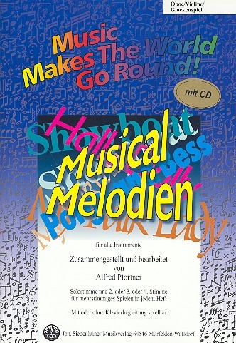 Musical-Melodien (+CD) : für flexibles Ensemble
