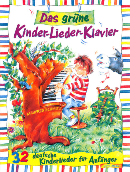 Kinderliederbuch für Klavier Das grüne Kinder-Lieder-Klavier