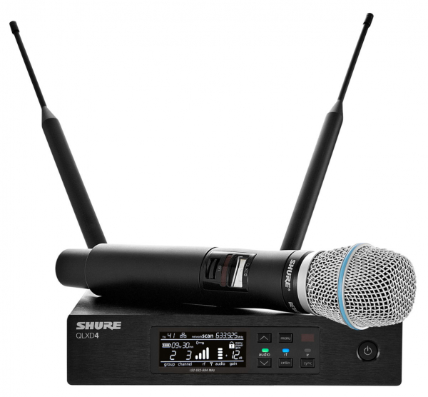 Wireless Mikrofonsystem Shure QLXD24E/B58-H51