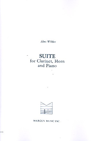 Suite for clarinet, horn and piano