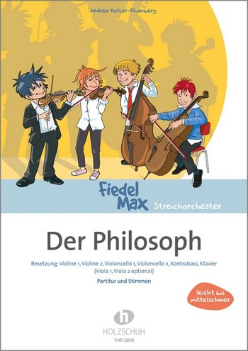 Der Philosoph für Streichorchester und Klavier