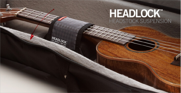 Gig Bag MONO Cases M80-UC-BLK Concert Ukulele - Black