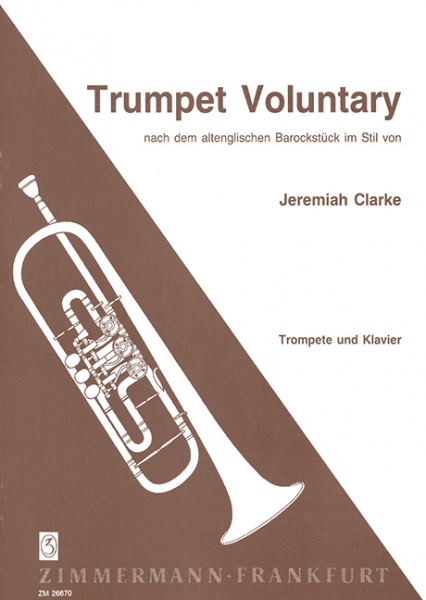 Trumpet Voluntary für Trompete und Klavier