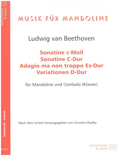 Musik für Mandoline für Mandoline und Cembalo (Klavier)