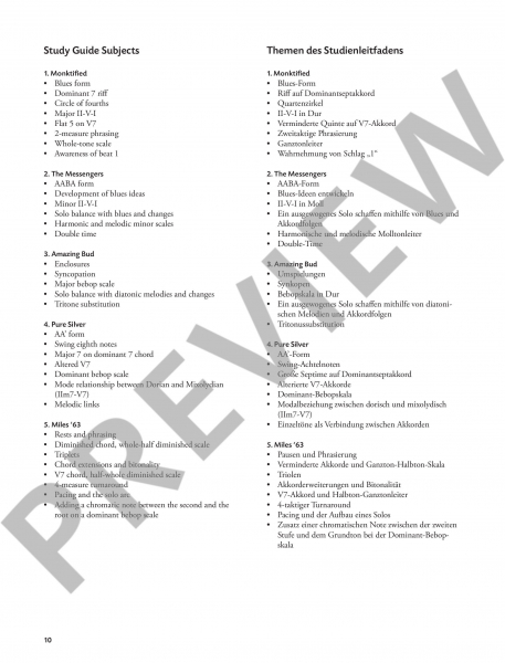 Übungsbuch für Tenorsaxophon The Essence of Bebop Tenor Saxophone