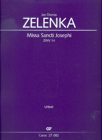 Missa Sancti Josephi ZWV14 für Soli, gem Chor und Orchester