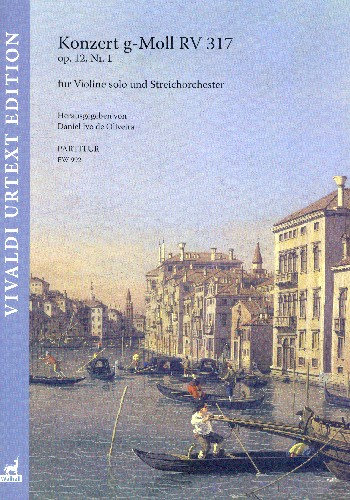 Konzert g-Moll op.12,1 RV317 für Violine und Streichorchester