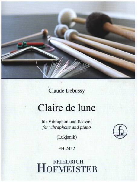 Clair de lune für Vibraphon und Klavier