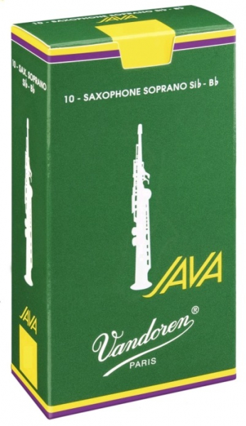 B-Sopran-Sax-Blatt Vandoren Java, Stärke 2,5