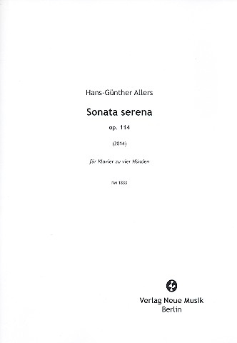 Sonata serena op.114 für Klavier zu 4 Händen