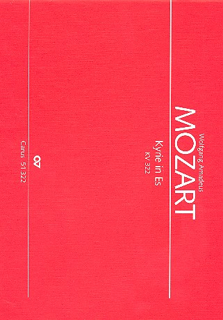 Kyrie Es-Dur KV322 für gem Chor und Orchester