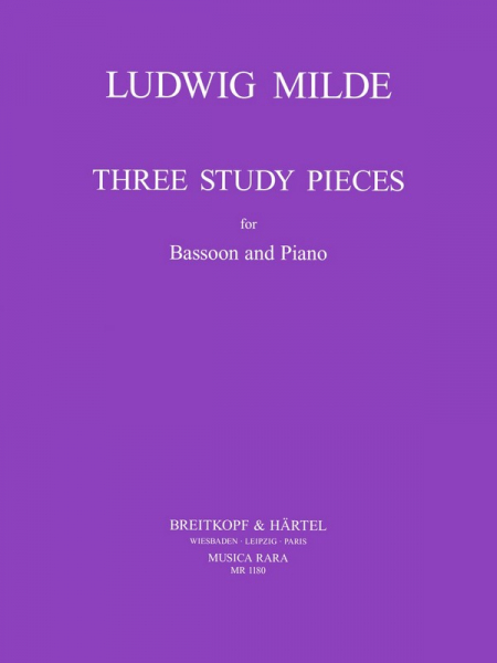 3 Study pieces for bassoon and piano