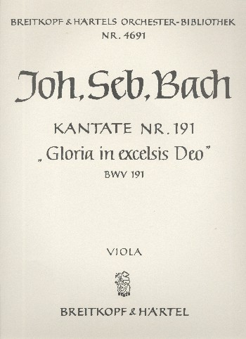 Gloria in excelsis Deo Kantate Nr.191 BWV191