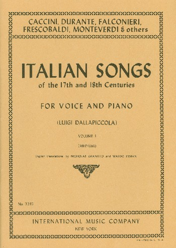 Italian Songs vol.1 for medium voice and piano (it/en)
