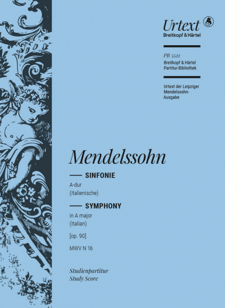 Sinfonie A-Dur Nr.4 op.90 für Orchester