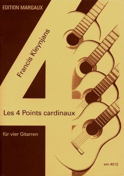 Les 4 points cardinaux op.139 für 4 Gitarren