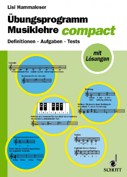 Arbeitsbuch Übungsprogramm Musiklehre Compact