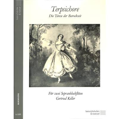 Sammelband für Sopran Terpsichore - Tänze der Barockzeit