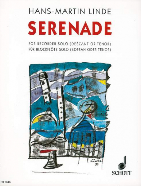 Serenade für Blockflöte solo (Sopran oder Tenor)