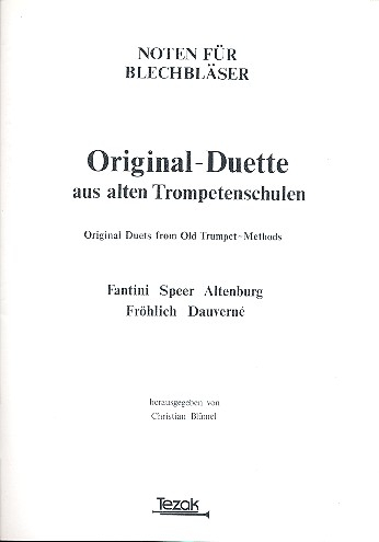 Original-Duette aus alten Trompetenschulen für 2 Trompeten