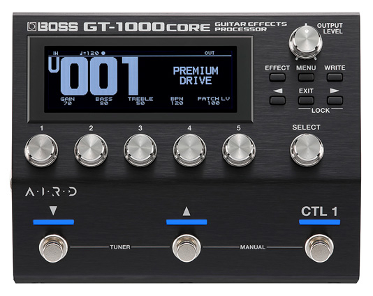 Multieffekt Boss GT-1000 Core