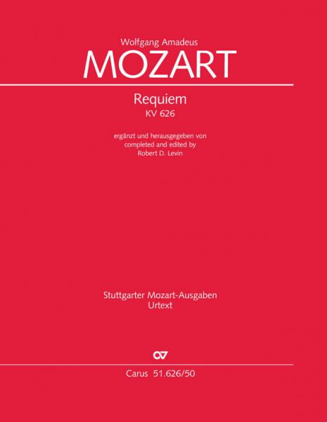 Requiem d-Moll KV626 für Soli, gem Chor und Orchester