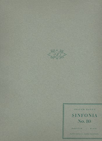 Sinfonie d-Moll Nr.80 Hob.I:80 für Orchester