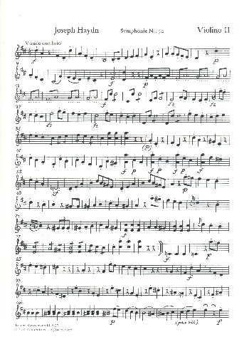 Sinfonie D-Dur Nr.70 Hob.I:70 für Orchester