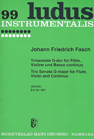 Triosonate G-Dur für Flöte, Violine und Bc