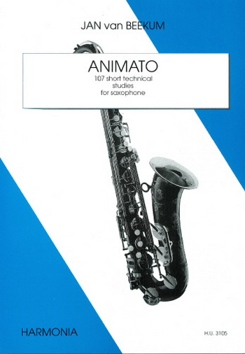 Saxophonetüden Animato - 107 short technical studies