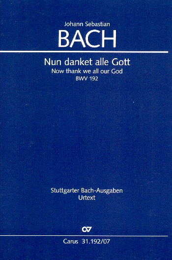 Nun danket alle Gott Kantate Nr.192 BWV192