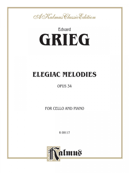 Eleciac Melodies op.34 for cello and piano