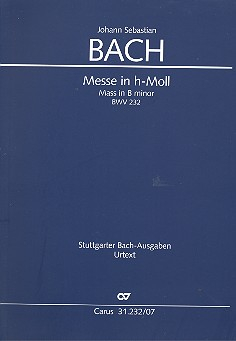 Messe h-Moll BWV232 für Soli, gem Chor und Orchester