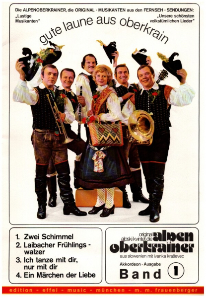 Die Alpen-Oberkrainer Band 1 für Akkordeon