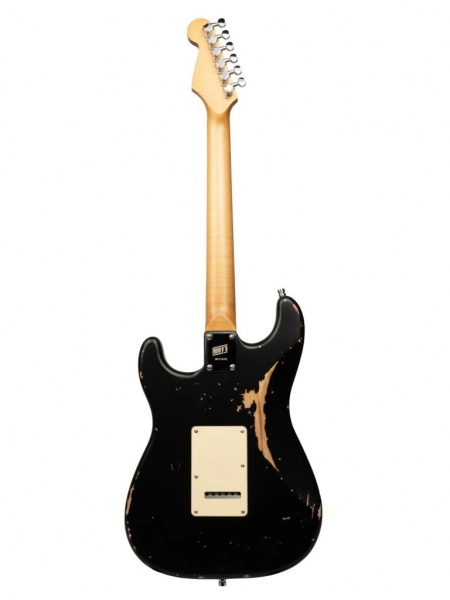 E- Gitarre Henry's Snake ST-1 Relic - Mamba-Black RETOURE