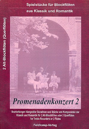 Promenaden-Konzert Band 2 für 2 Altblockflöten