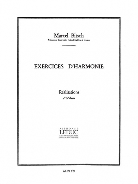 Exercices d'harmonie - réalisations vol.1