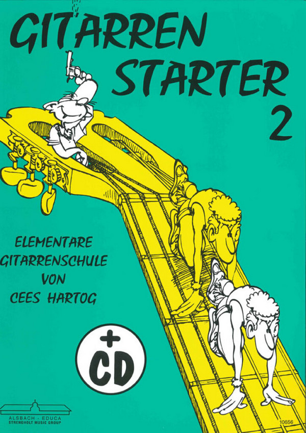 Alsbach-Verlag Gitarrenstarter 2, Schule Cees Hartog, Buch/Cd Schulwerk Für Gitarre - Bild 3