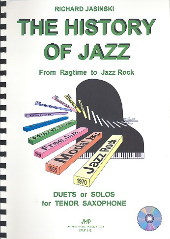 The History of Jazz (+CD) From Ragtime to Jazz Rock