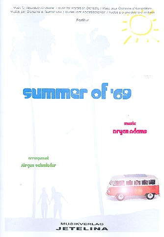 Summer of 69: für Akkordeonorchester Partitur