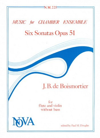 6 Sonatas op.51 for flute and violin without bass